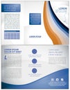Corporate layout template Royalty Free Stock Photo