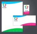 Corporate letterhead template -