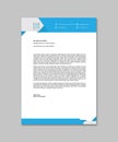 A4 Corporate Letterhead Template