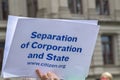 Corporate Lobbying Influencing Democracy Protest