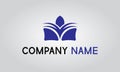 Corporate Logo Design Template for Business Royalty Free Stock Photo