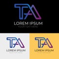 Corporate Logo Design Template. Royalty Free Stock Photo