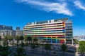 Corporate Office of NAB on Bourke street, Docklands, Melbourne Royalty Free Stock Photo