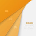 Corporate orange background template