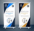 Corporate roll up modern banner design