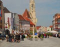 Corpus Christi Procession with banners of local Groups