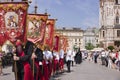 Corpus Christi Procession, Krakow, Poland, Europe Royalty Free Stock Photo