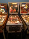 Corral pinball machine in arcade