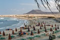 Corralejo Beach in Fuerteventura, editorial