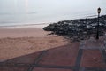 Corralejo, Fuerteventura, Canary Islands, Spain, sailing, dawn, lamp post, street light, Ocean