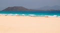 Grandes Playas beach near Corralejo, Fuerteventura, Spain