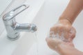 Correct hand washing to prevent corona virus