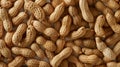 Correct overcrowding in peanut pattern. Royalty Free Stock Photo