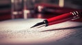 corrections red pen editing