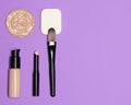 Corrective makeup products with copy space