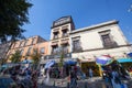 Corregidora Street in Historic center of Mexico City, Mexico