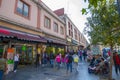 Corregidora Street in Historic center of Mexico City, Mexico