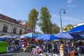 Corregidora Street in Mexico City, Mexico