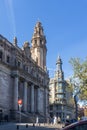 The Correos Building, Correus and Telegrafs in Catalan, is the headquarters of the Post and Telegraph State Society. building of