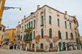 Correr-Contarini Palace at Venice, Italy Royalty Free Stock Photo