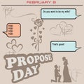 Correspondence for Propose Day