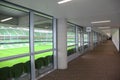 Corridor in a big empty stadium Aviva Royalty Free Stock Photo