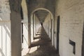 Corridor in Cellular Jail, Port Blair Royalty Free Stock Photo