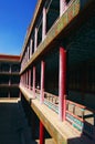 Corridor in Chengde Tibetan Buddhism monastery