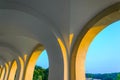 Corridor Colonnade Arcade Background