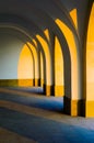 Corridor Colonnade Arcade Background Royalty Free Stock Photo