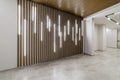 Corridor design with wooden wall lighting and design renovation