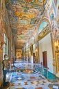 The corridor of Grandmastr`s Palace, Valletta, Malta