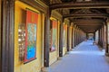 Corridor In Hue Imperial City, Vietnam UNESCO World Heritage