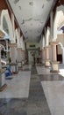 Corridor of the Indramayu Islamic Center mosque.