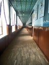 Corridor inside the building