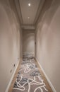 Corridor interior in modern apartment Royalty Free Stock Photo