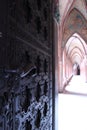 Corridor in Malbork Castle Royalty Free Stock Photo