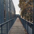 The corridor, modern architecture, paris, France