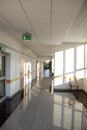Corridor in modern building Royalty Free Stock Photo
