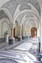 Corridor of the Peace Palace, The Hague Royalty Free Stock Photo