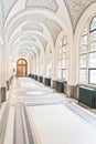 Corridor of the Peace Palace, The Hague Royalty Free Stock Photo