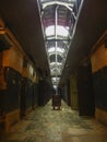 Corridor in a prison located in ushuaia patagonia argentina