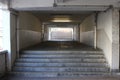 A corridor in public housing estate Royalty Free Stock Photo