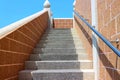 Corridor stairs up and down, beautiful design design Building decoration