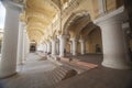 Corridor at Thirumalai Nayak Palace Royalty Free Stock Photo