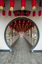 Corridor in traditional Chinese style