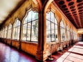 Corridor of the university of Salamanca, Spain