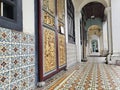 Corridor view in heritage building in George Town city.