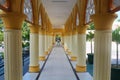 Corridor of West Nusa Tenggara Islamic Centre Mosque Royalty Free Stock Photo