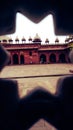 The corridors of Buland darwaza at fatehpur sikri